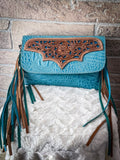 Myra Bag - Heartsy Hand-Tooled Bag