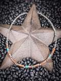 Tubi Navajo Style Pearl Choker