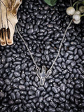 Cactus Pendant Necklace - Black