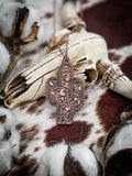 Autumn Western Cactus Necklace