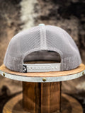 “Cheyenne” Hooey, Teal / Grey 5-Panel Trucker Cap