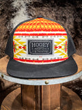 “Doc” Hooey, Black 5-Panel Trucker Cap