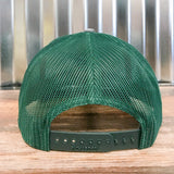 Spur Up Hat - Gray/Forest Green Apparel Bronco Western Supply Co. Bronco Western Supply Co. 