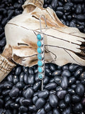 Lucia Turquoise Stones Ear Pin