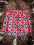 Watermelon Crawl Skort