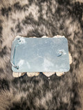 Large White Turquoise Slab Belt Buckle Apparel Bronco Western Supply Co. Bronco Western Supply Co. 