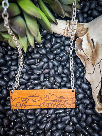 Death Valley Leather Necklace Jewelry Bronco Western Supply Co. Bronco Western Supply Co. 
