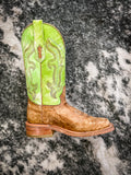 Corral Women's Sand Green Embroidery Boots