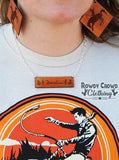 Darlin Leather Necklace Jewelry Bronco Western Supply Co. Bronco Western Supply Co. 