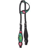 Tough1 Pink Cactus Single Ear Headstall Headstalls & Accessories Tough 1 Bronco Western Supply Co. 