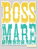 Boss Mare Sticker Gift Items Bronco Western Supply Co. Bronco Western Supply Co. 