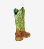 Corral Women's Sand Green Embroidery Boots Women's Boots Corral Boots Bronco Western Supply Co. 