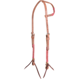 Martin Saddlery Laced Harness Leather Slip Ear Headstall (Various Colors) Headstalls & Accessories Martin Saddlery Bronco Western Supply Co. 