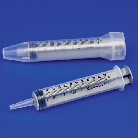 Monoject Regular Luer Tip Syringe with Catheter Tip First Aid Monoject Bronco Western Supply Co. 