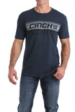 Cinch Men's Classic Logo Tee - Navy Heather Men Cinch Bronco Western Supply Co. 