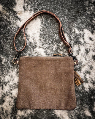 Myra Bag - Azure Aesthetic Leather & Hairon Bag – Purses & Wallets from Bronco Western Supply Co.