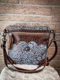 Myra Bag - Azure Aesthetic Leather & Hairon Bag - Purses & Wallets - Myra Bag - Bronco Western Supply Co.