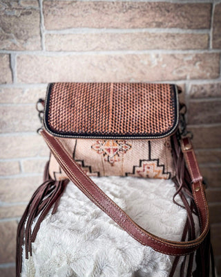 Myra Bag - Sandy Rosewood Hand - Tooled Bag - Purses & Wallets - Myra Bag - Bronco Western Supply Co.