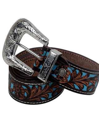 Myra Bag - Turquoise Hand Tooled Leather Belt – Apparel from Bronco Western Supply Co.