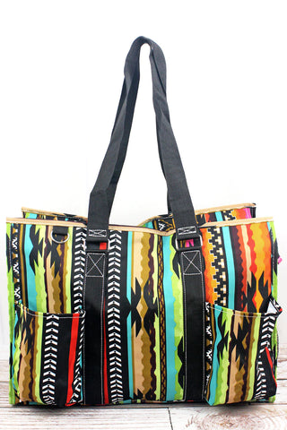 San Jose Serape Large Organizer Tote Coolers & Totes Bronco Western Supply Co. Bronco Western Supply Co. 