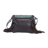 Myra Bag - Cold Blue Hues Hair On Bag Purses & Wallets Myra Bag Bronco Western Supply Co. 