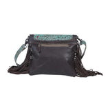 Myra Bag - Cold Blue Hues Hair On Bag Purses & Wallets Myra Bag Bronco Western Supply Co. 