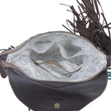 Myra Bag - Cold Blue Hues Hair On Bag Purses & Wallets Myra Bag Bronco Western Supply Co. 