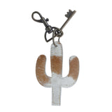 Turquoise Stone Key Fob Keychain  Bronco Western Supply Co Bronco Western Supply Co. 