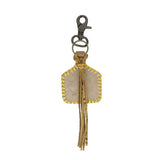 Yellow Sunflower Key Fob Keychain  Bronco Western Supply Co Bronco Western Supply Co. 