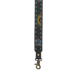 Myra Bag- Turquoise Weaved Strap