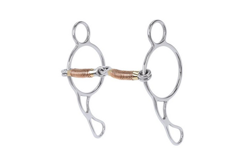 Wonder Bit, 5" Jointed Mouth with Copper Wire Bits Weaver Leather Bronco Western Supply Co. 