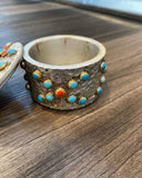 Tough 1 - Turquoise Stones Trinket Box - Gift Items - Tough 1 - Bronco Western Supply Co.